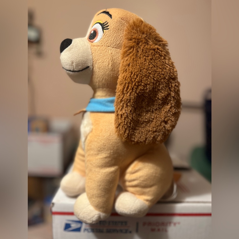 Disney Store Lady And The Tramp Plush Lady